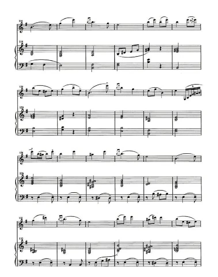 乡土情（小提琴+钢琴伴奏）