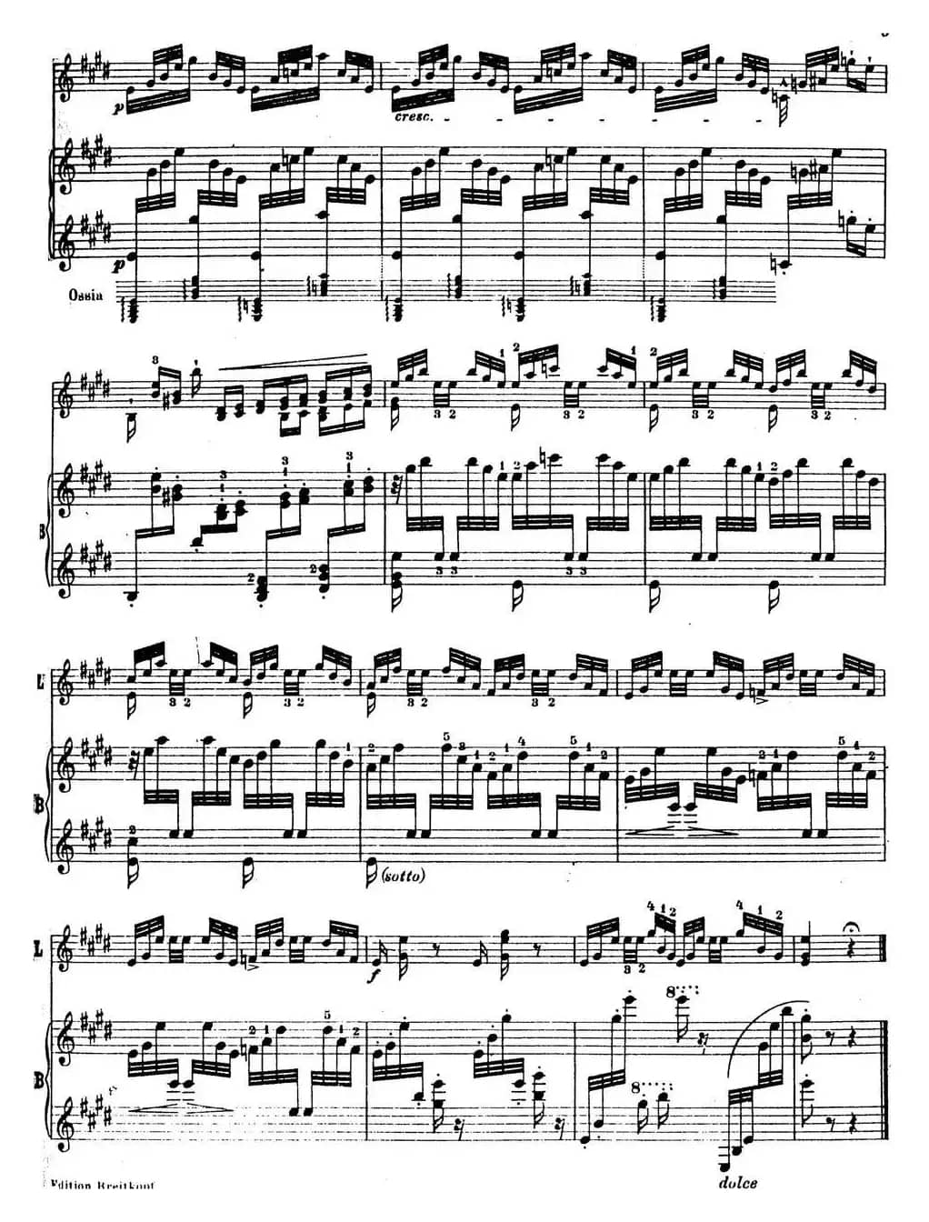 6首帕格尼尼大练习曲（Arpeggio Etude Nr.4）