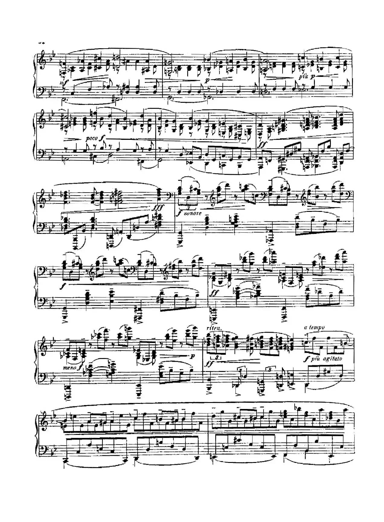 Six Intermezzi Op.45（6首间奏曲·5）