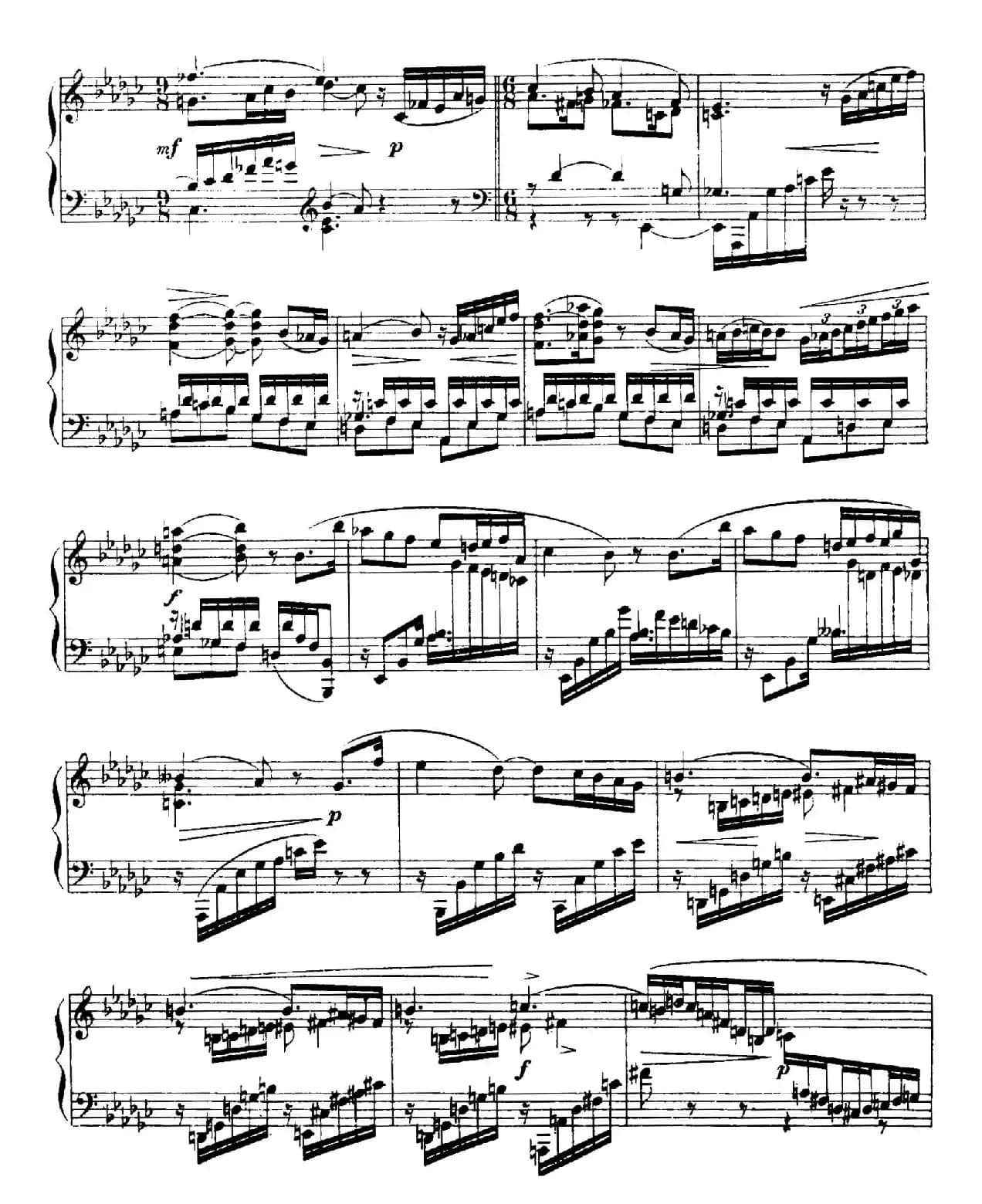 13 Barcarolles, Barcarolle（No. 3）