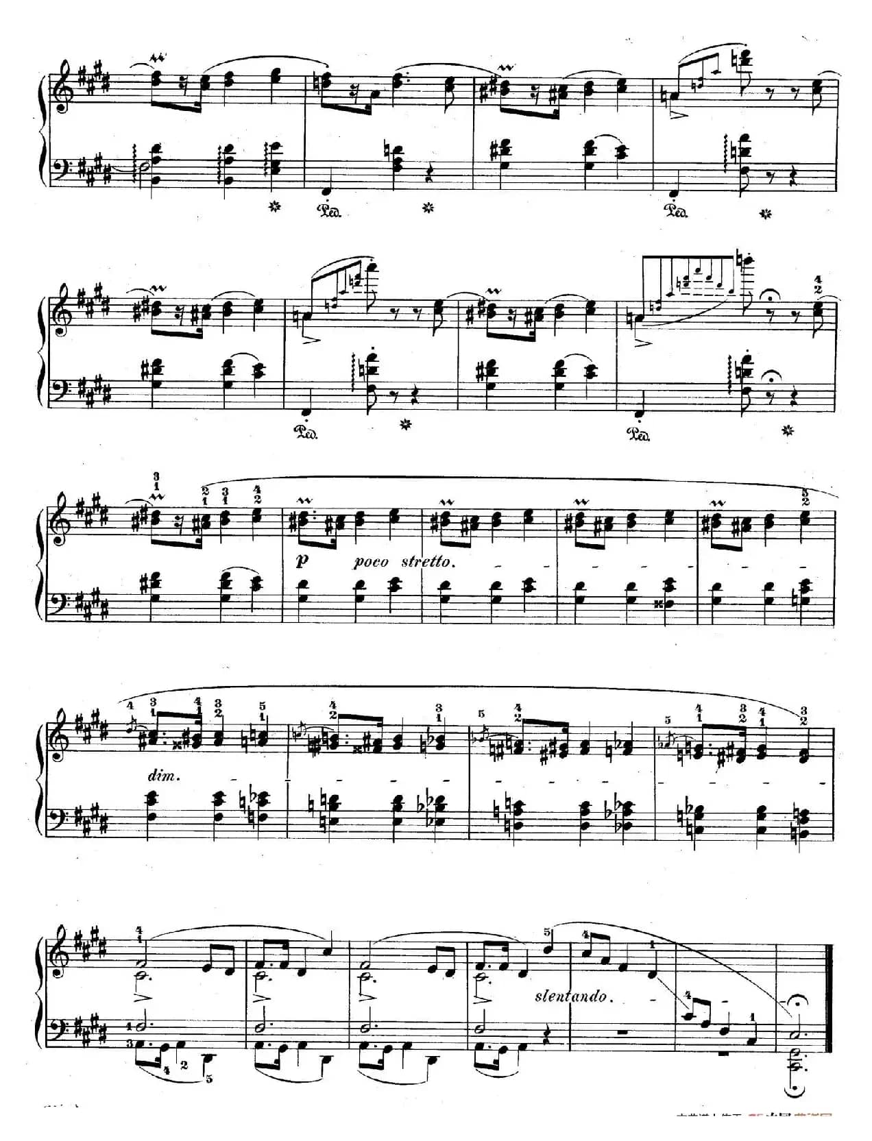 Quatre Mazurkas Op.30（4首玛祖卡舞曲·4）