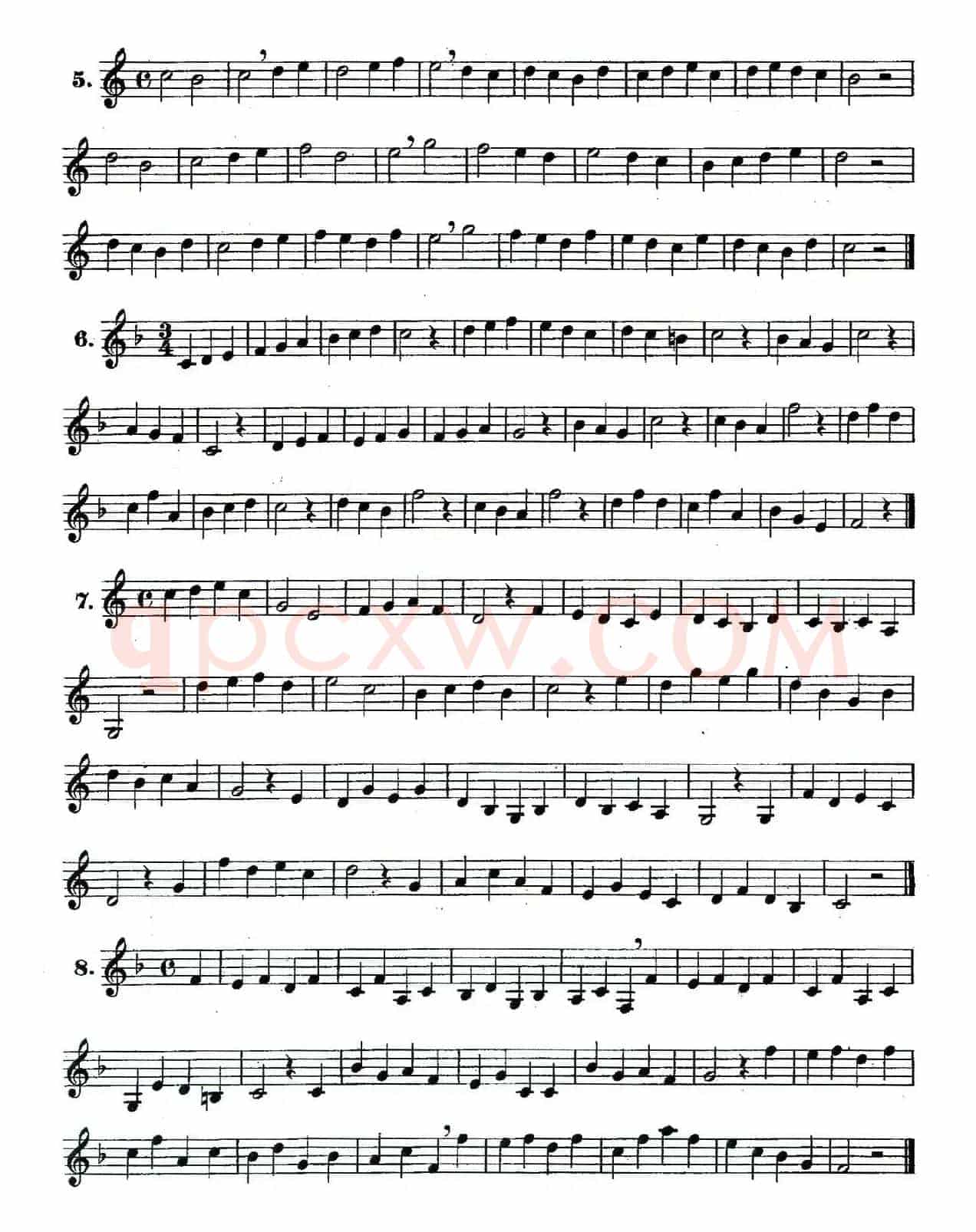 DEMNITZ（单簧管练习曲）