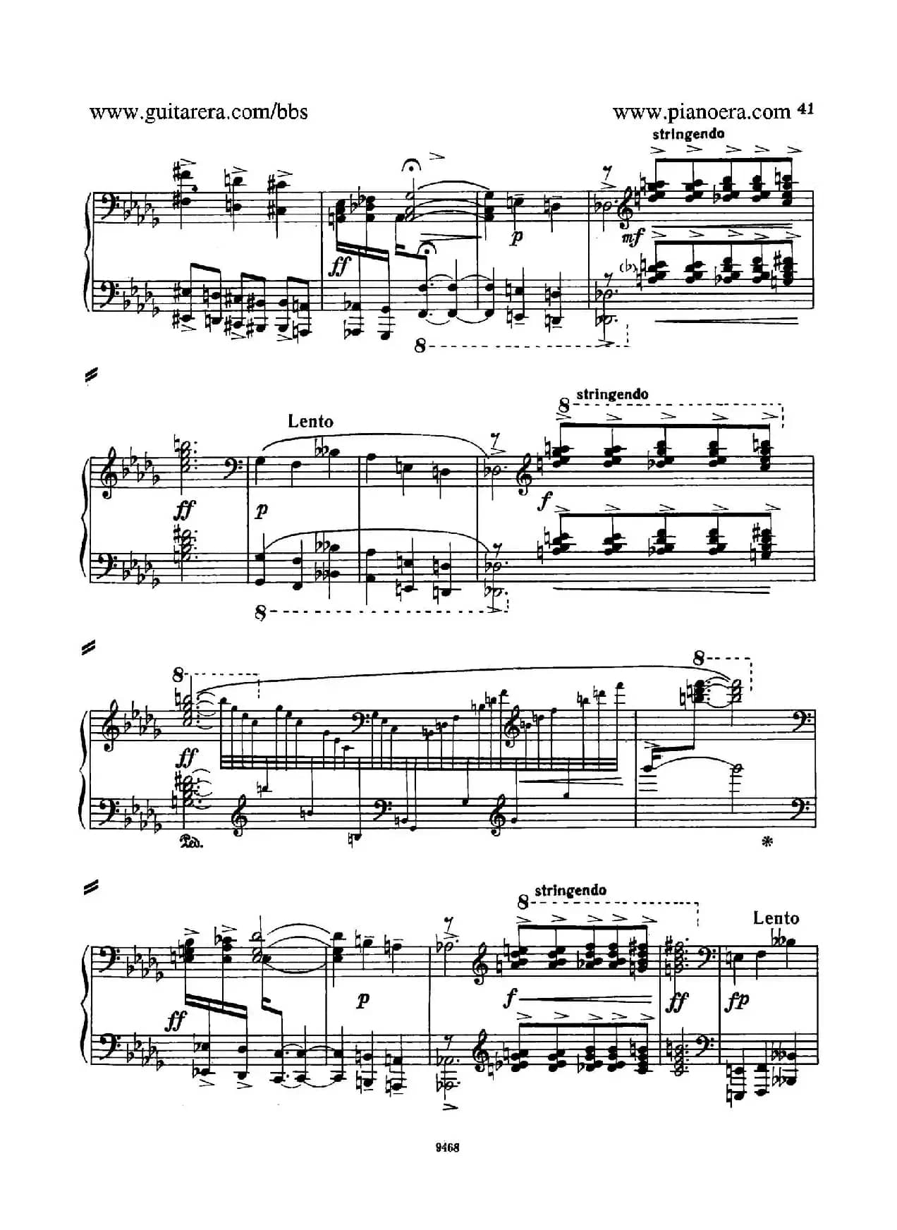 Piano Concerto in D-flat Major Op.37（降D大调钢琴协奏曲·Ⅰ·双钢琴）