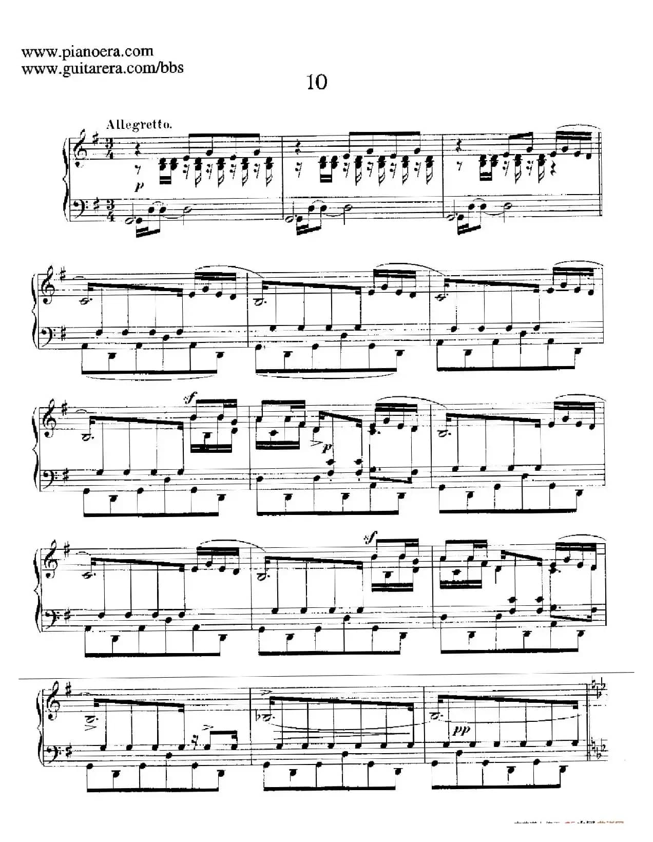 12 Spanish Danses Op.37(12首西班牙舞曲·10)