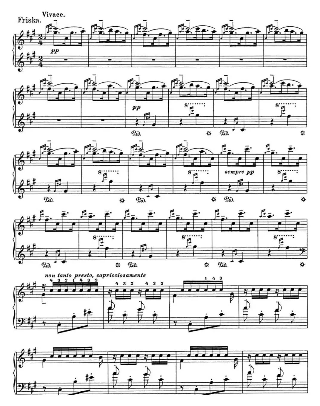 李斯特 匈牙利狂想曲 Hungarian Rhapsodies S.244 No.2