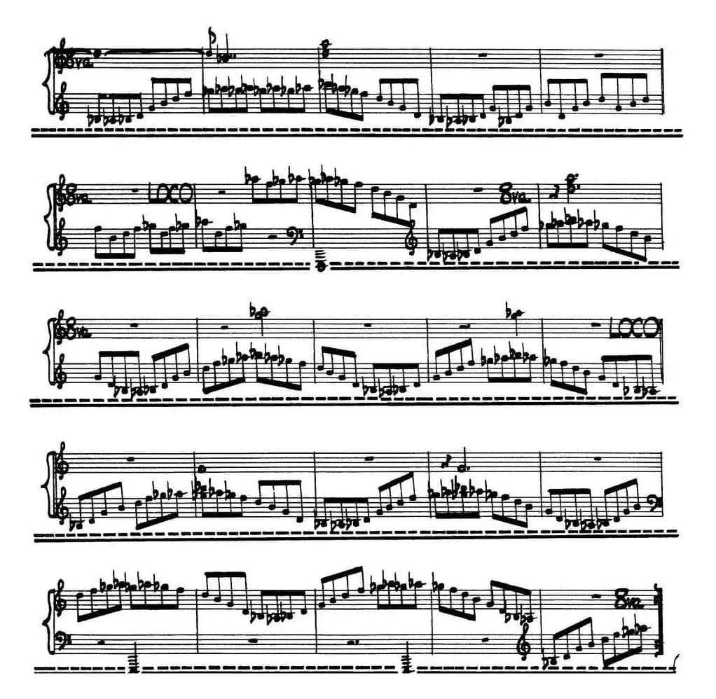 为加料钢琴而作的奏鸣曲与间奏曲（14、15）