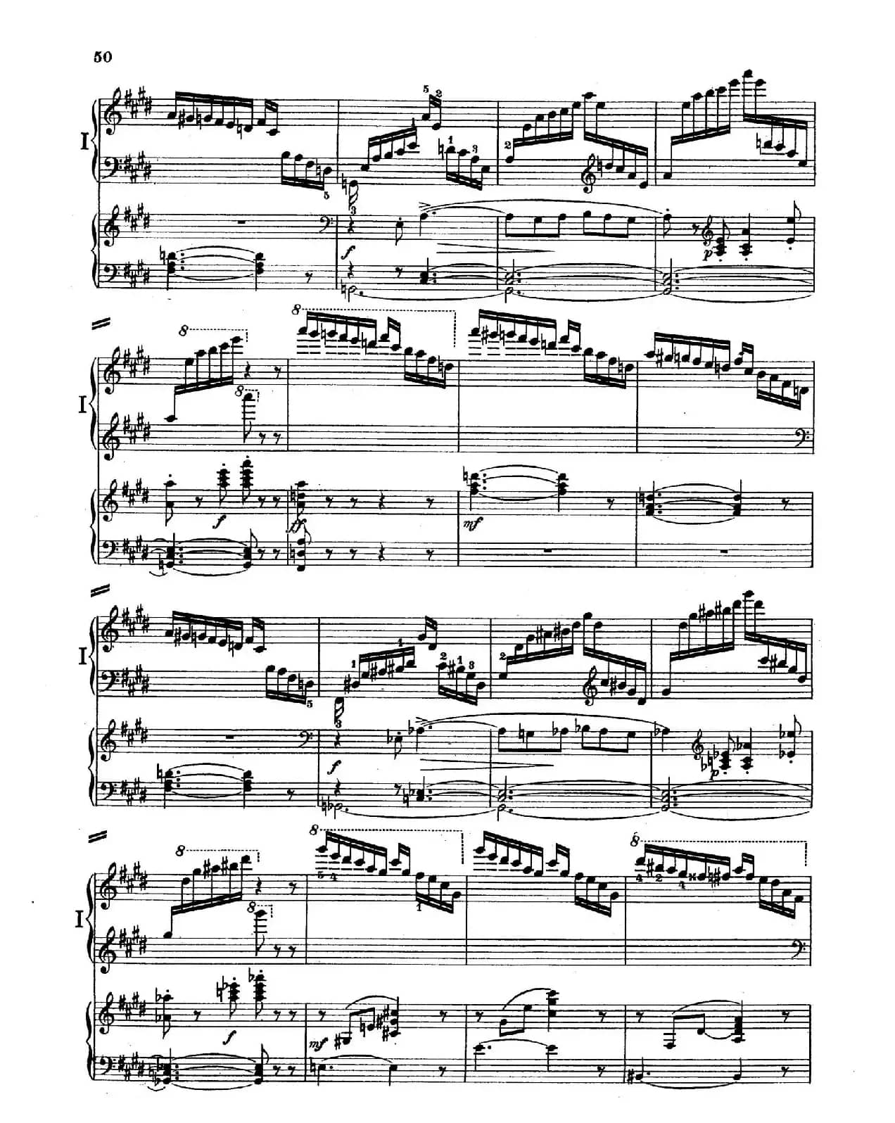 Piano Concerto in E Major Op.59(E大调钢琴协奏曲·双钢琴·第三乐章)