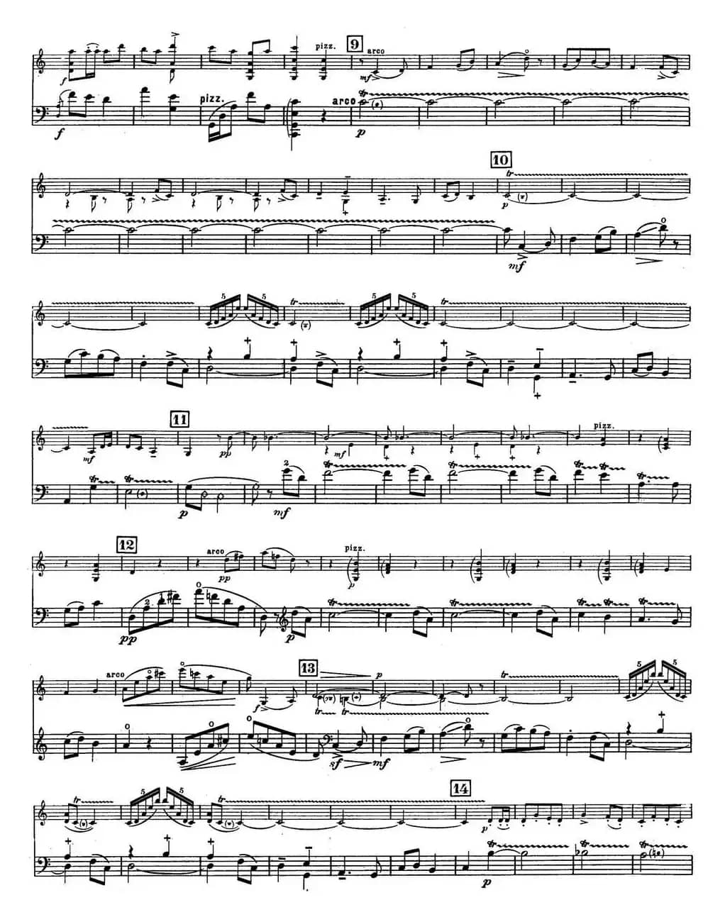 Sonate（小提琴+大提琴）