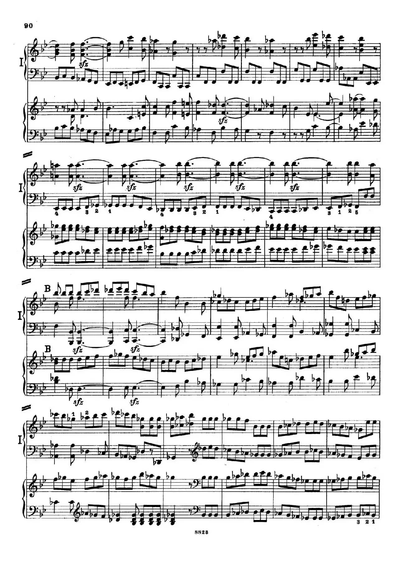 d小调第九交响曲 Op.125（双钢琴P83——92）