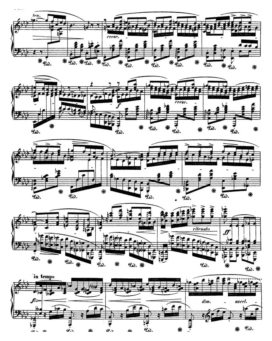 肖邦 叙事曲4 f小调 Chopin Ballade No.4 Op.52