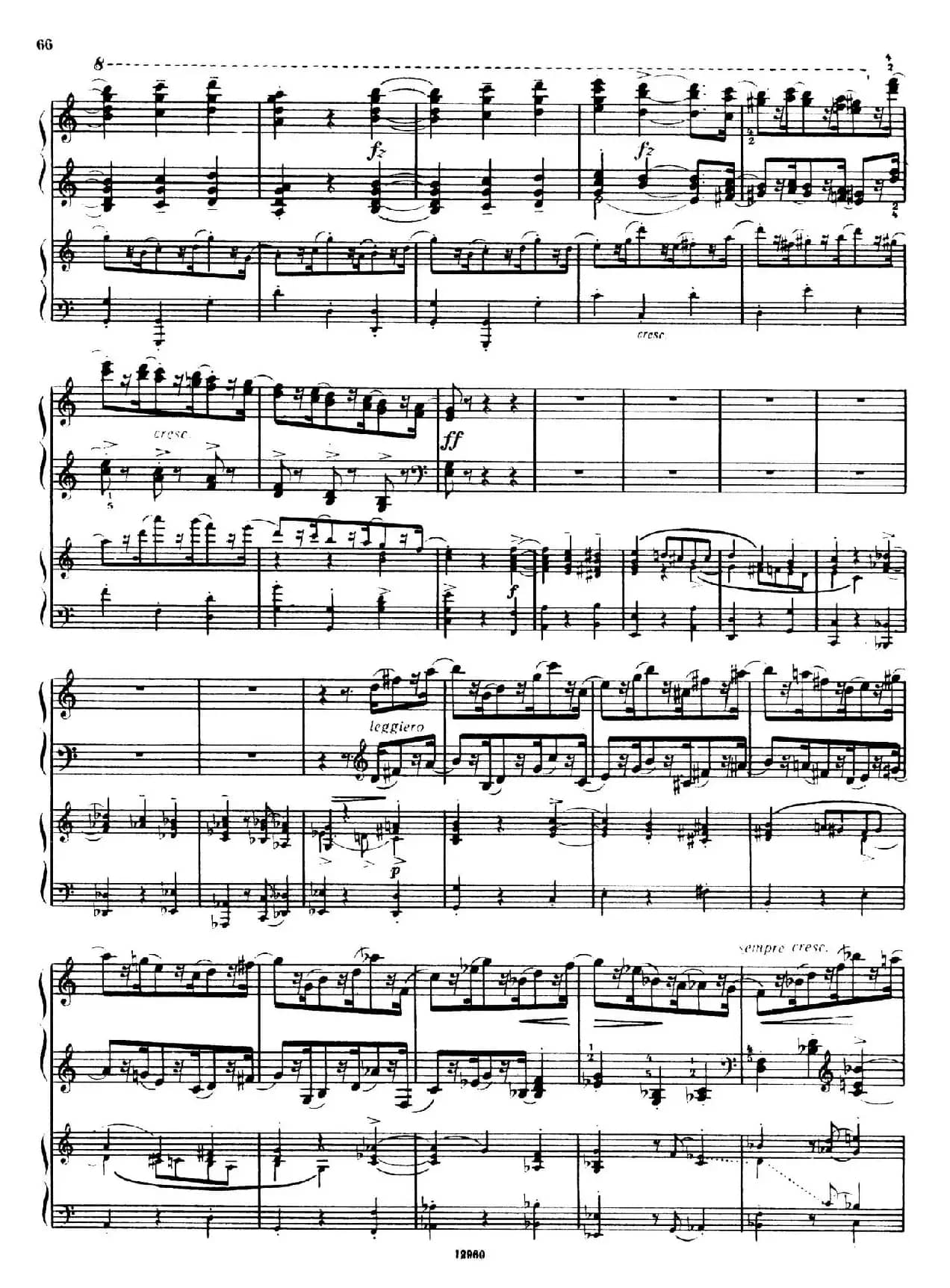 Piano Concerto No.2 in c Minor Op.50（c小调第二钢琴协奏曲·Ⅲ·双钢琴）