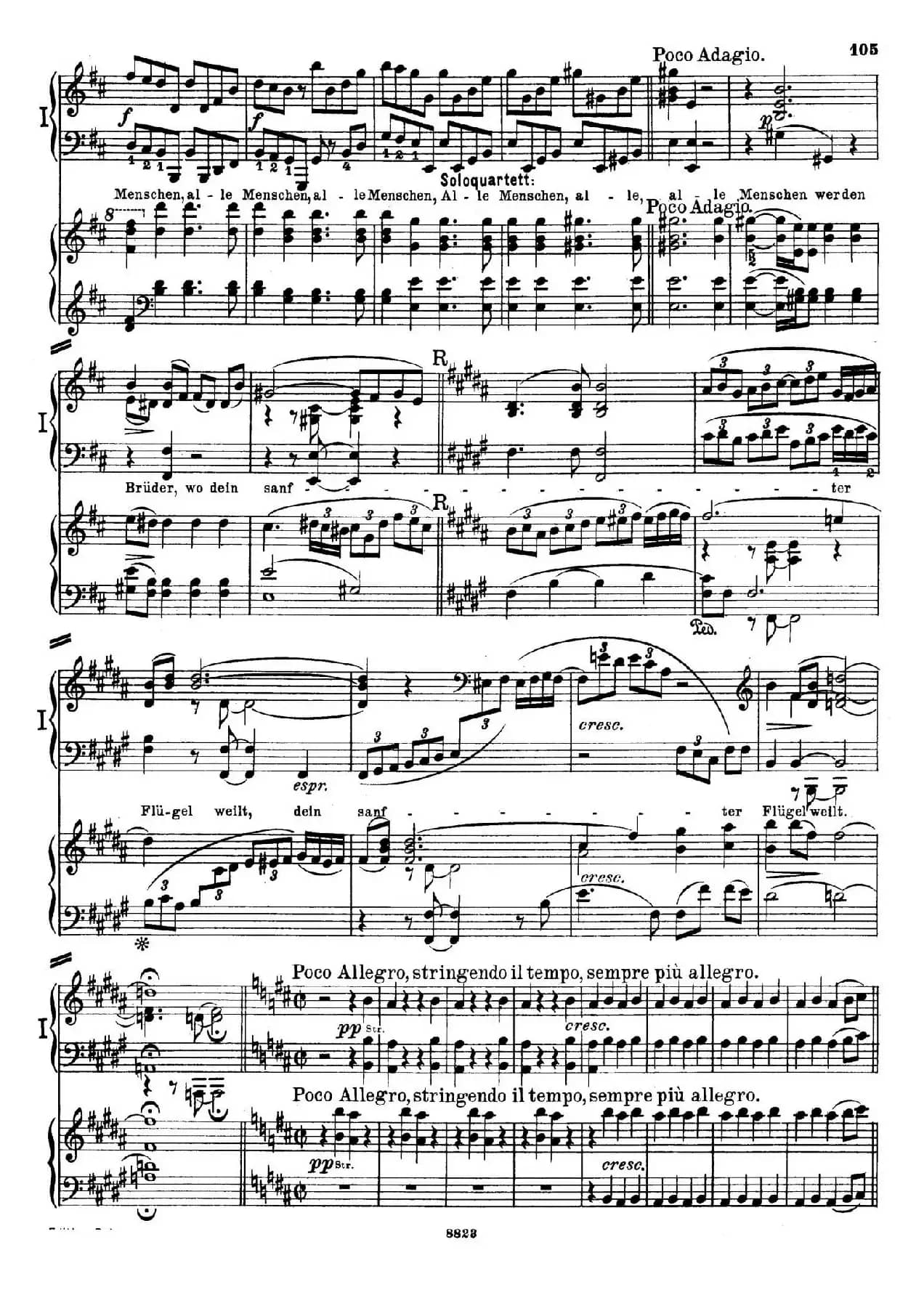 d小调第九交响曲 Op.125（双钢琴P103——109）