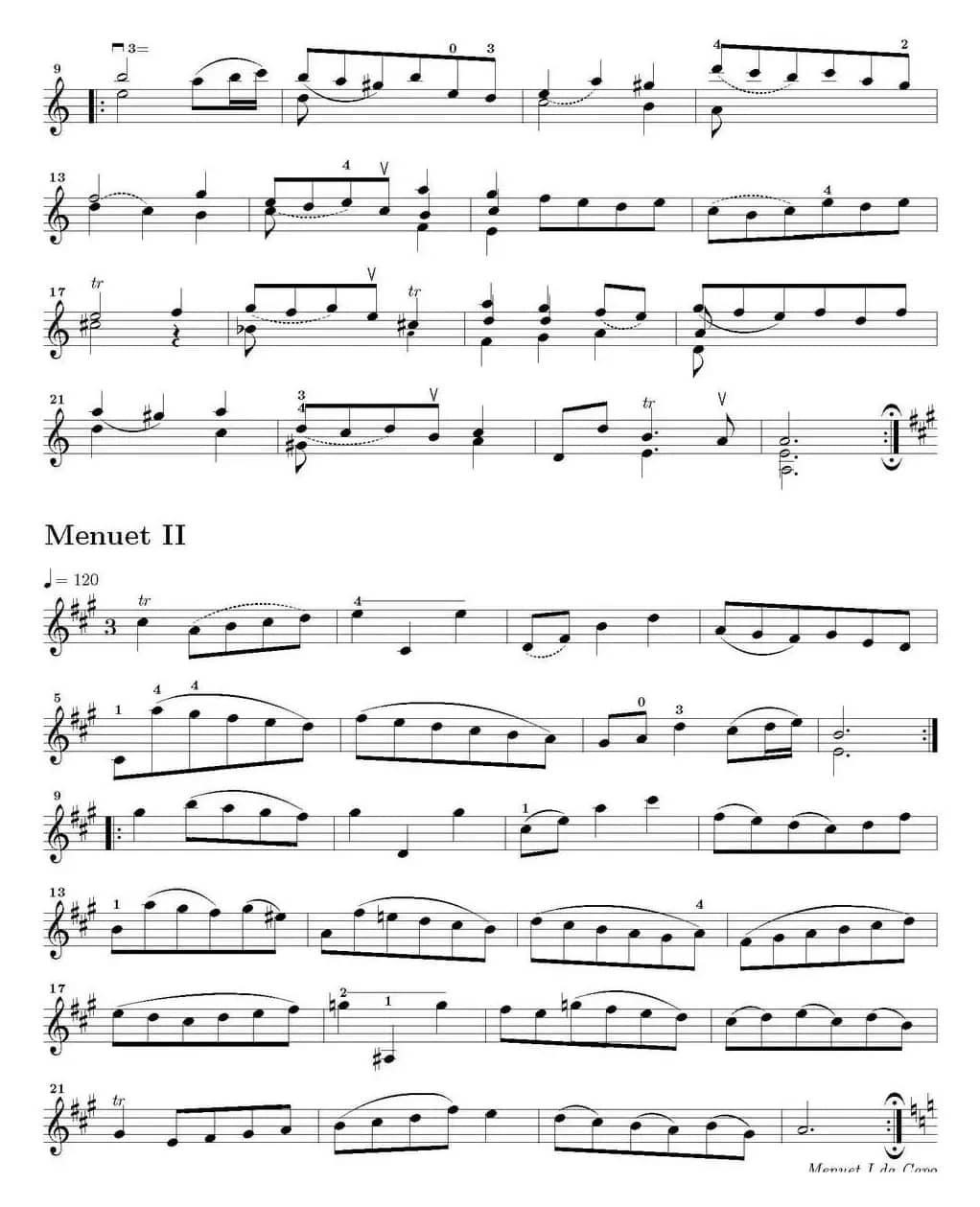 Six Suite Violincello Solo senza Basso(Suite II)(6首无伴奏大提琴组曲·Ⅱ)