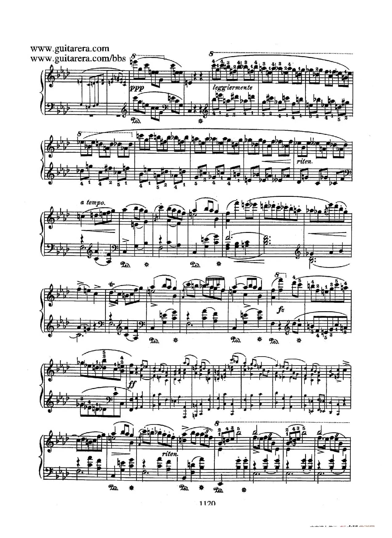Piano Concerto No.2 in f Minor Op.21(f小调第二钢琴协奏曲·钢琴独奏版)