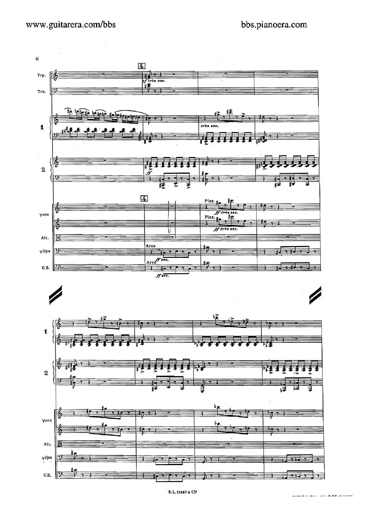 Concerto for 2 Pianos in d Minor（d小调双钢琴协奏曲·总谱）