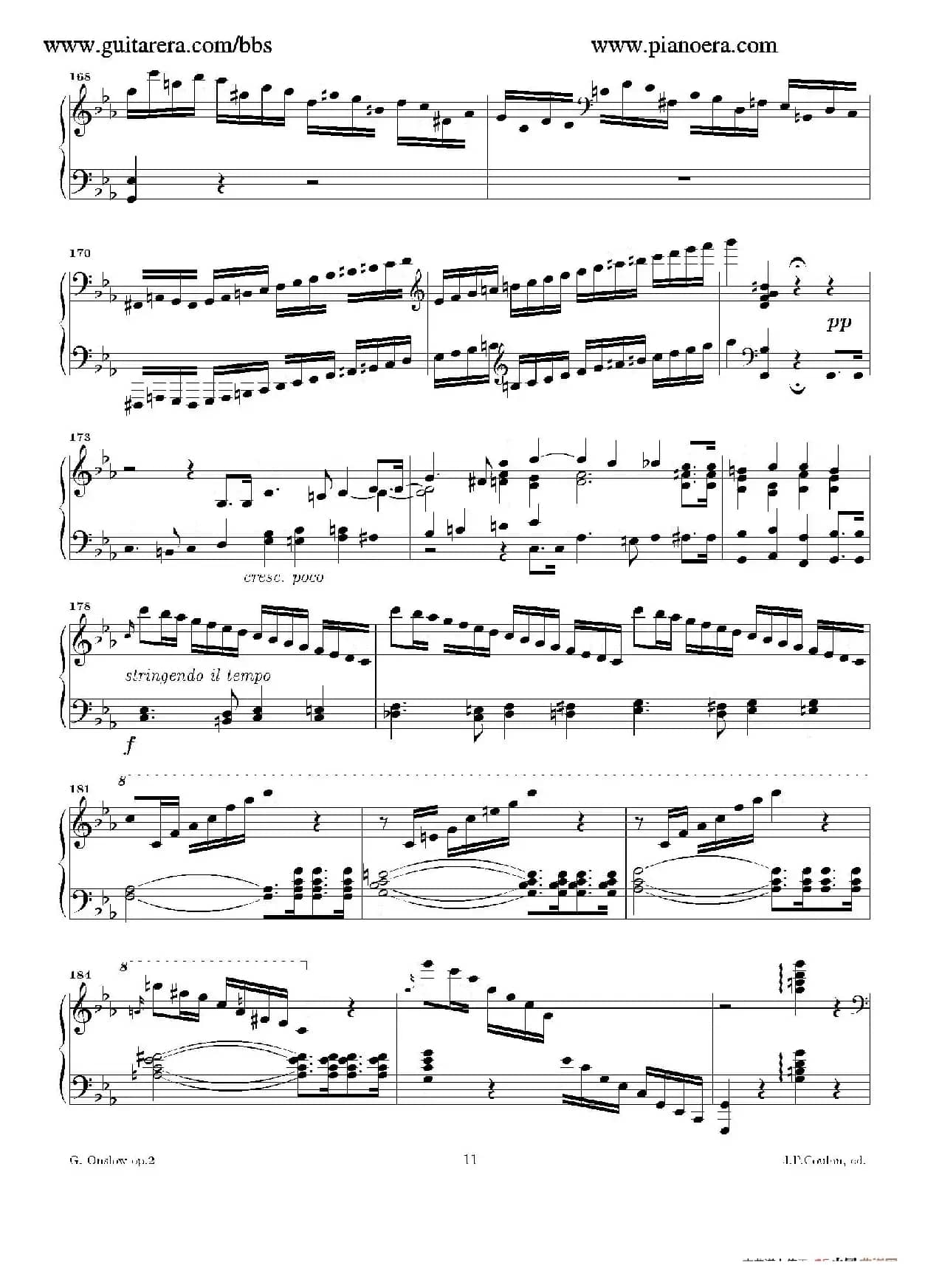 Grande Piano Sonata in c Minor Op.2(c小调华丽钢琴奏鸣曲·第一乐章)