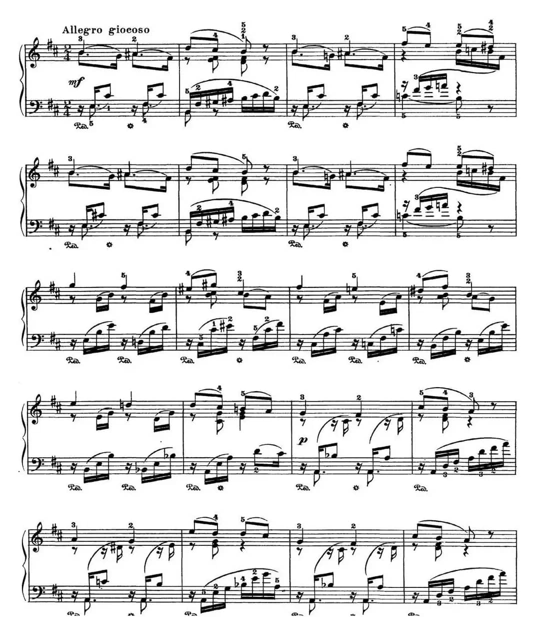 柴可夫斯基 四季 5月 清净之夜 G大调 Starlit Nights G major