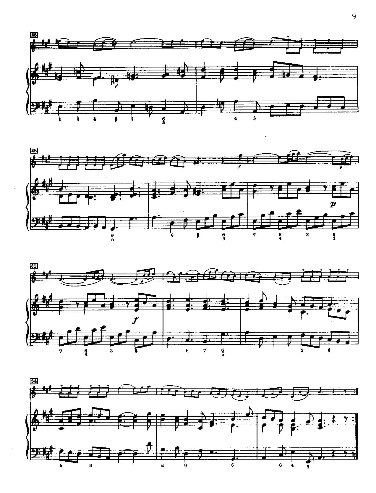 第一奏鸣曲（小提琴+钢琴伴奏）