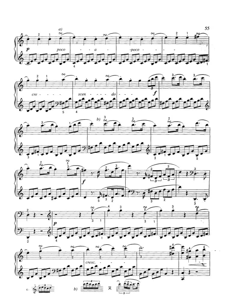 奏鸣曲（C大调 海顿作曲）