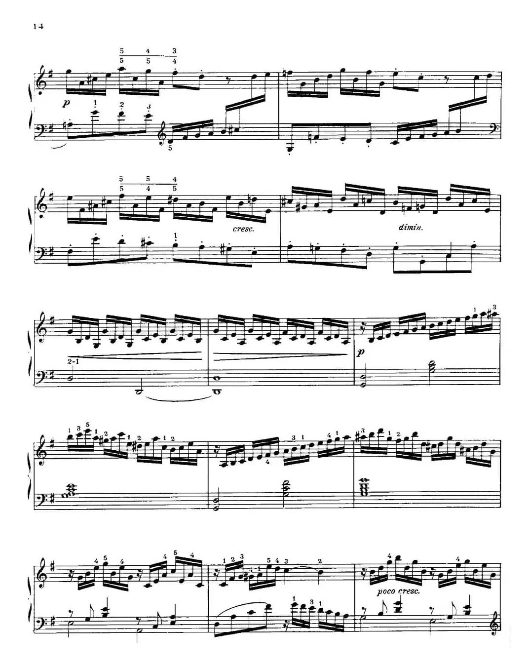 20 Petites Etudes, Op.91（20首小型练习曲）（7）