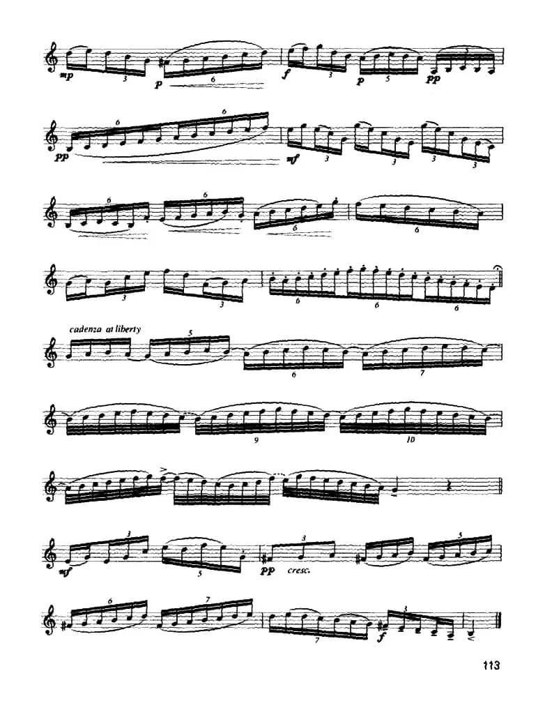 圆号中级练习曲（11——20）