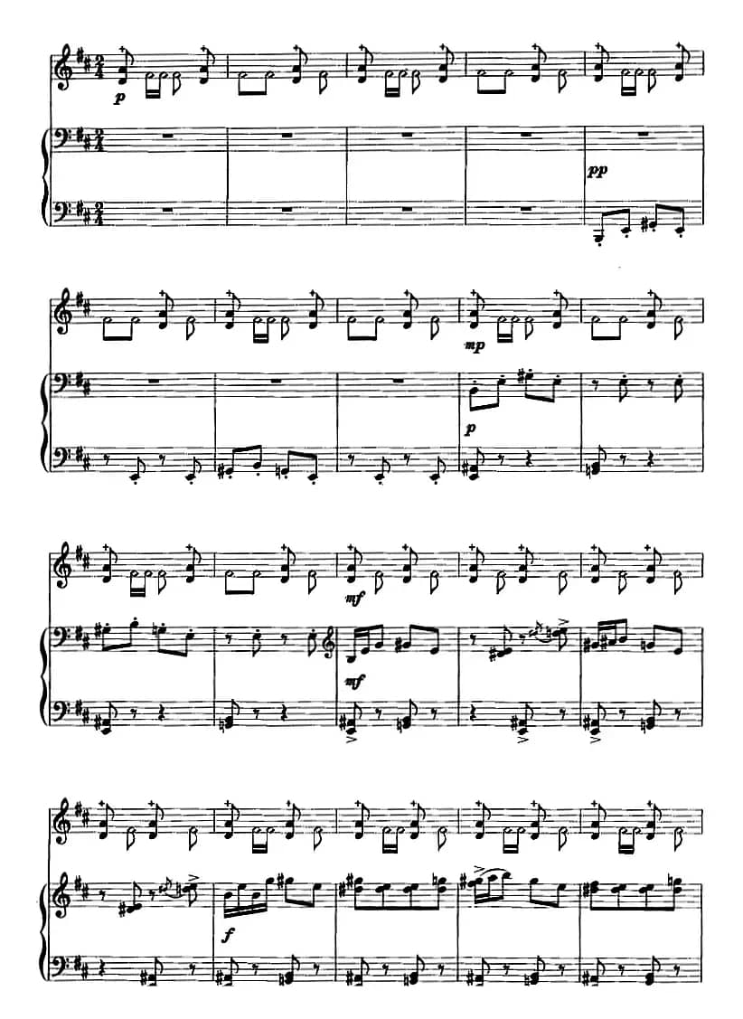 第一二胡狂想曲（二胡+钢琴伴奏）