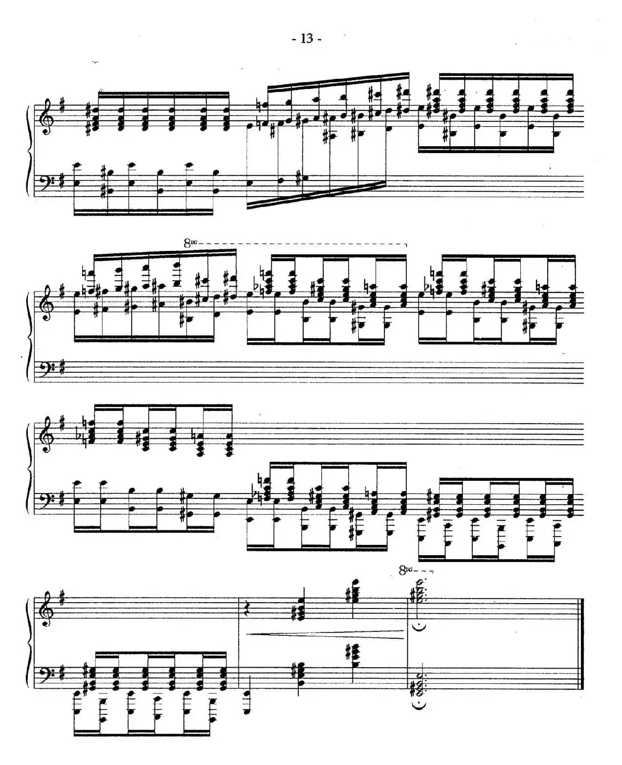 Carmen Variations 12 Pieces(12首卡门主题变奏曲·11)