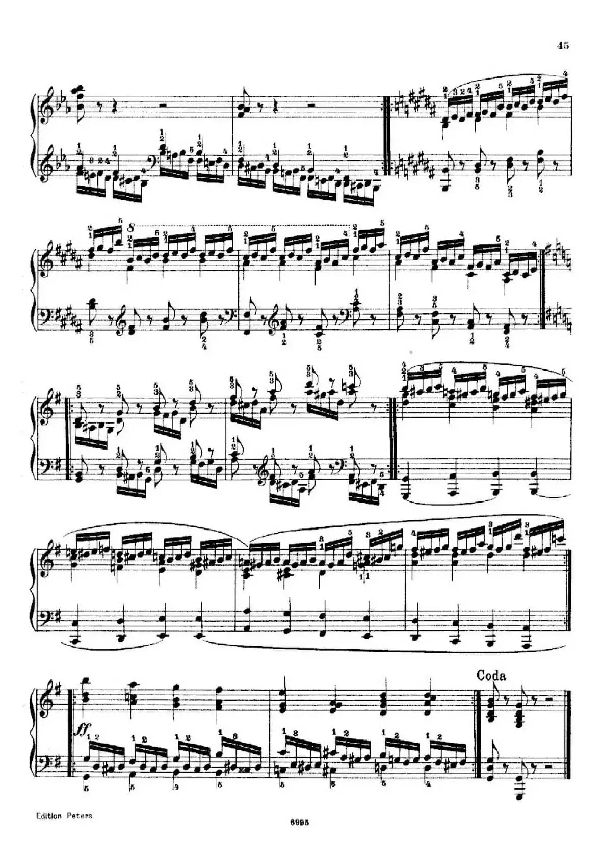 School of the Virtuoso Op.365（60首钢琴高级练习曲·17）