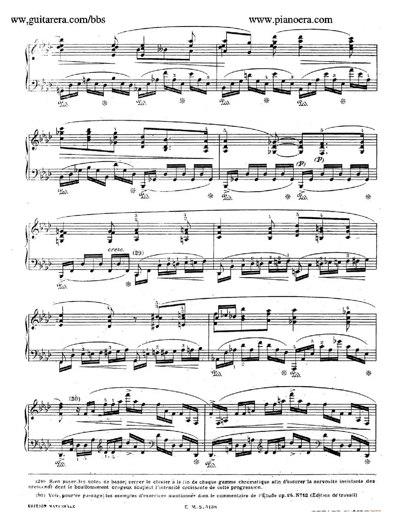 Ballade No.4 in f Minor Op.52（f小调第四叙事曲）