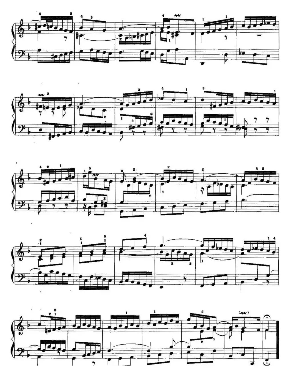 手风琴复调作品：F大调前奏曲与赋格