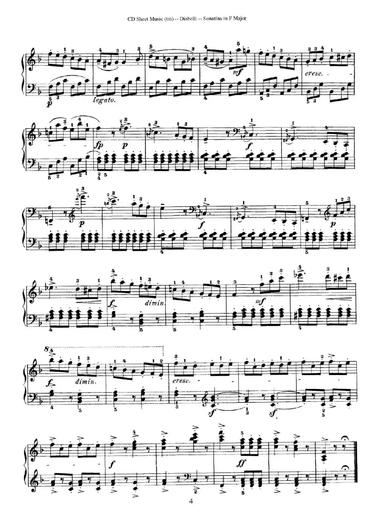 7 Piano Sonatinas Op.168（7首钢琴小奏鸣曲 No.1）