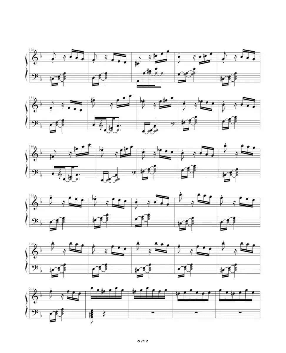 暴风雨（Beethoven's Sonata NO.17 Mov.3 ）