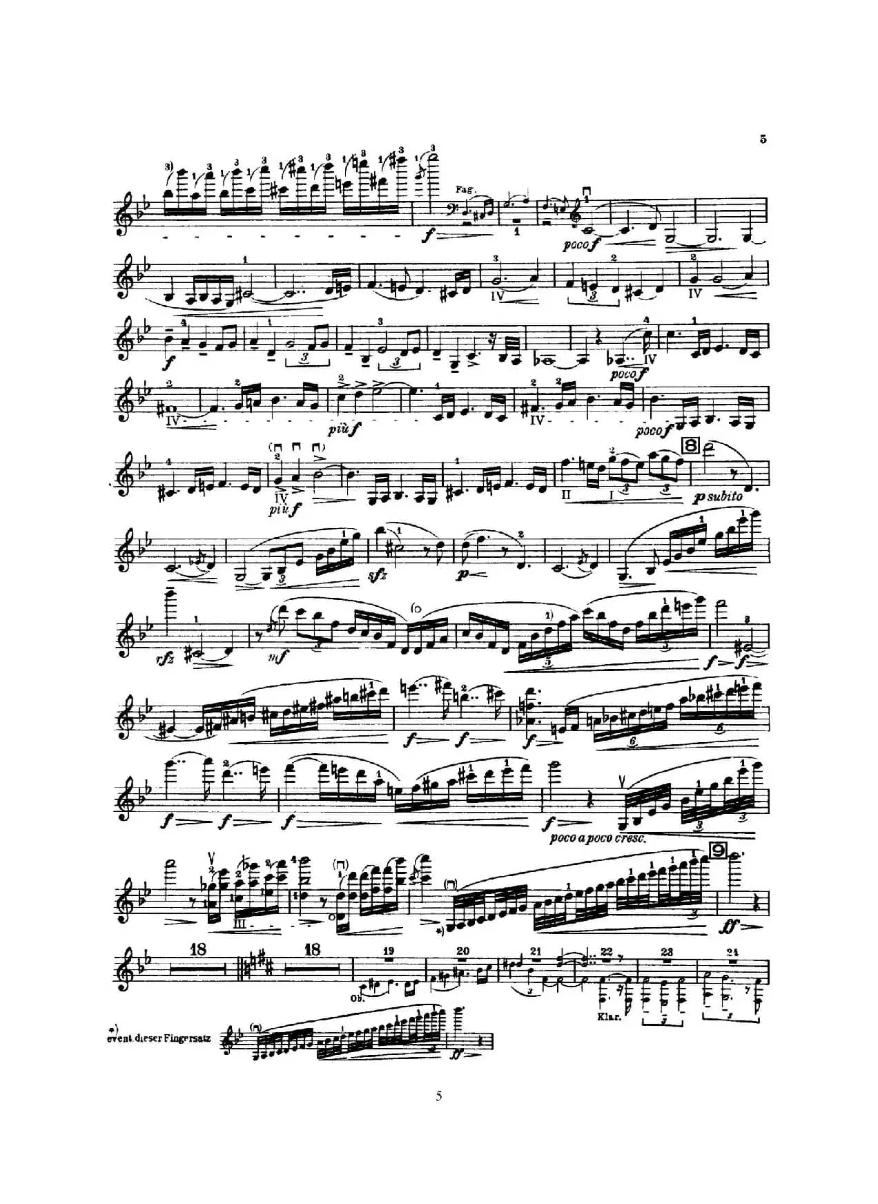 Concerto in D Minor Op.47（小提琴分谱）