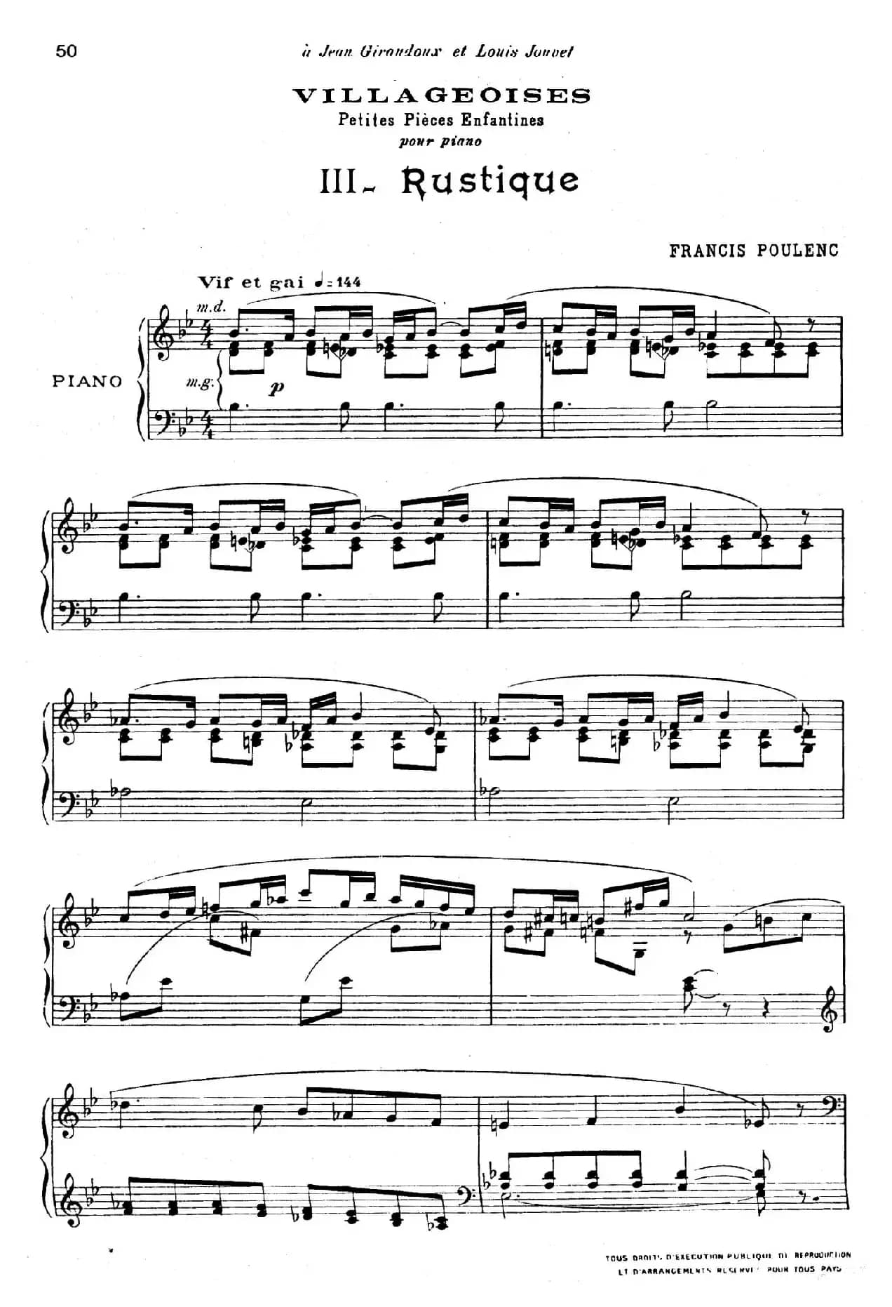 Villageoises（乡村场景）（Ⅲ）