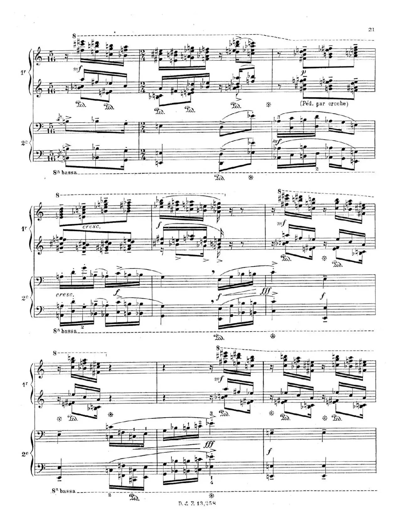 Visions de l'Amen（阿门的幻想·双钢琴·Ⅱ）