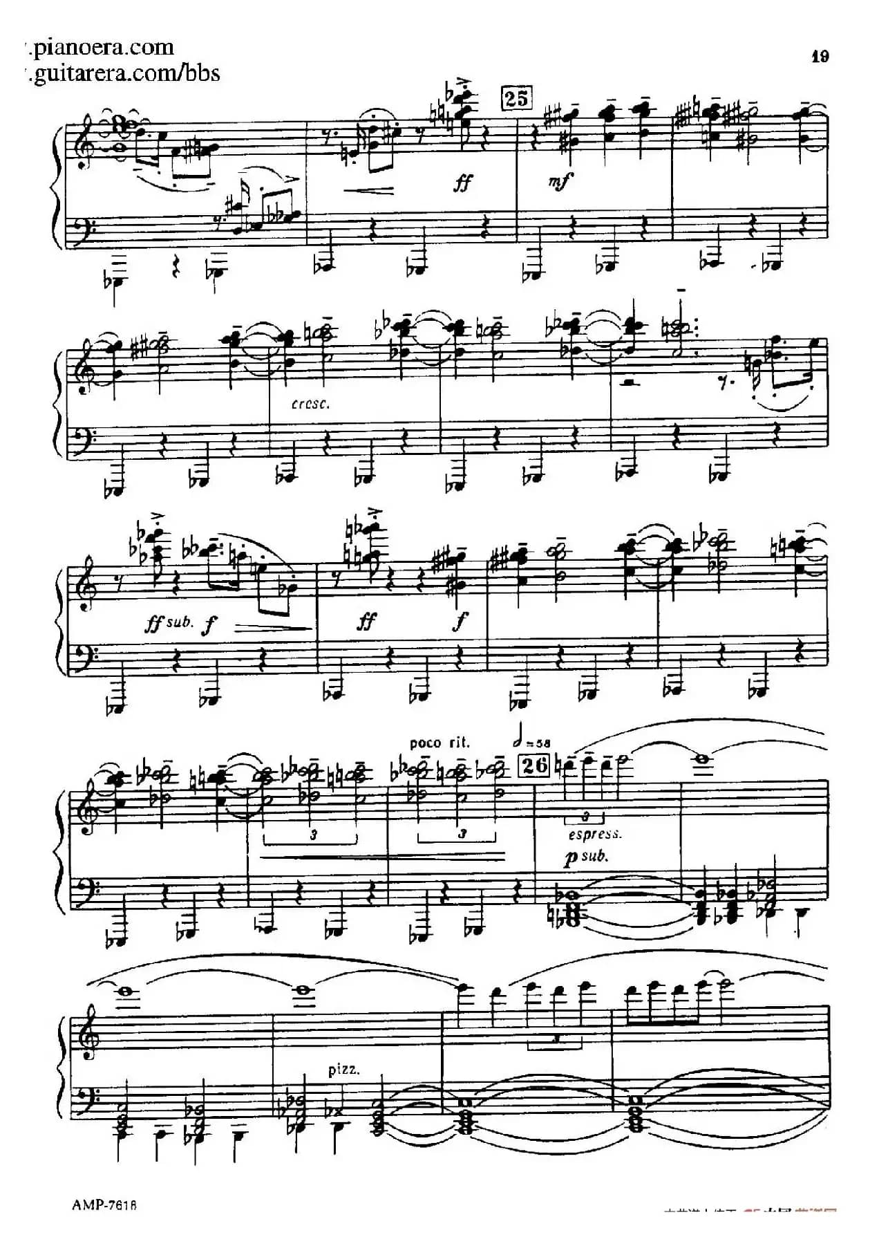 Piano Sonata（钢琴奏鸣曲· 第一乐章）