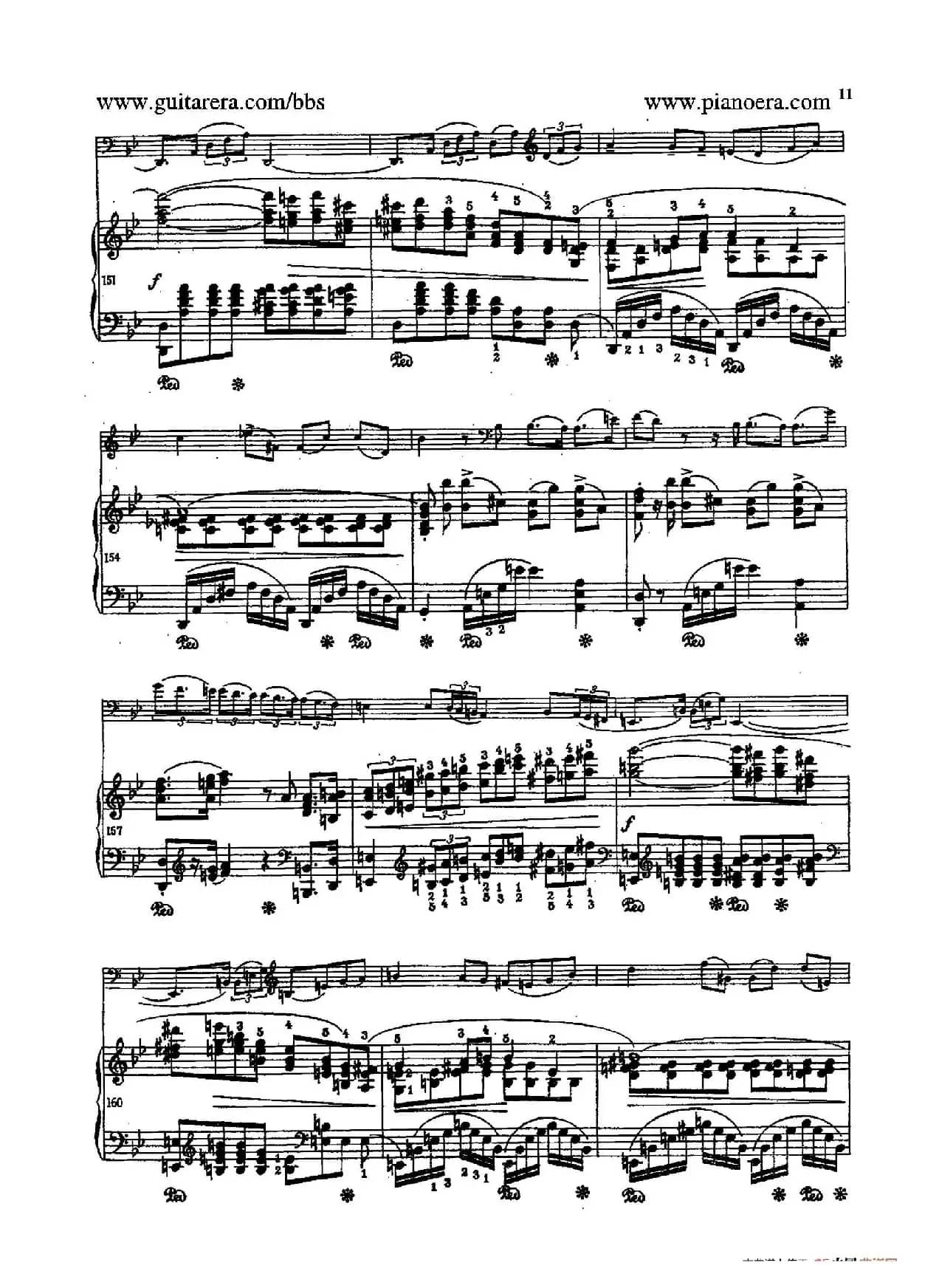 Sonata for Cello and Piano in g Minor Op.65（g小调大提琴奏鸣曲·大提琴+钢琴）