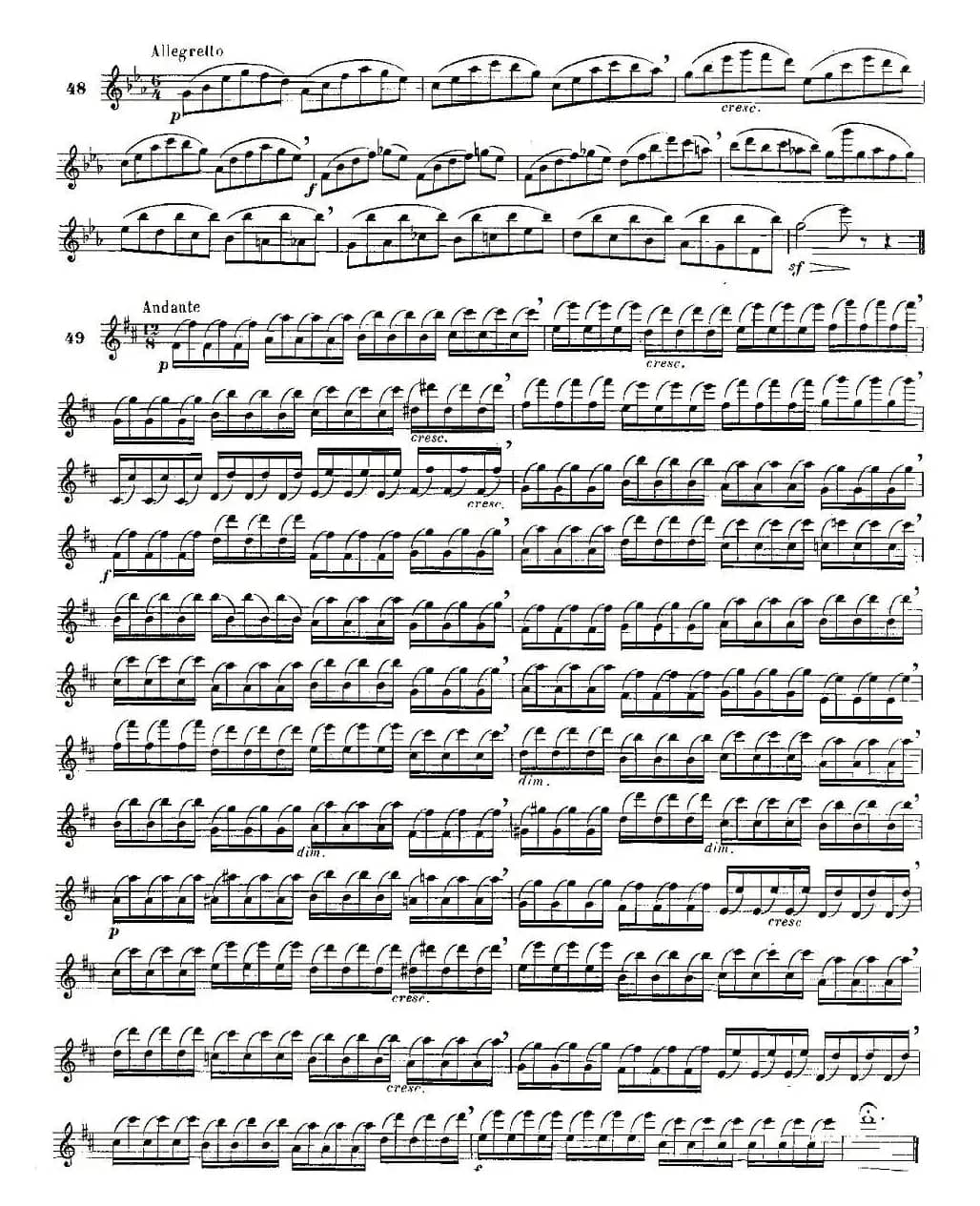 moyse - 100首练习曲之41—49