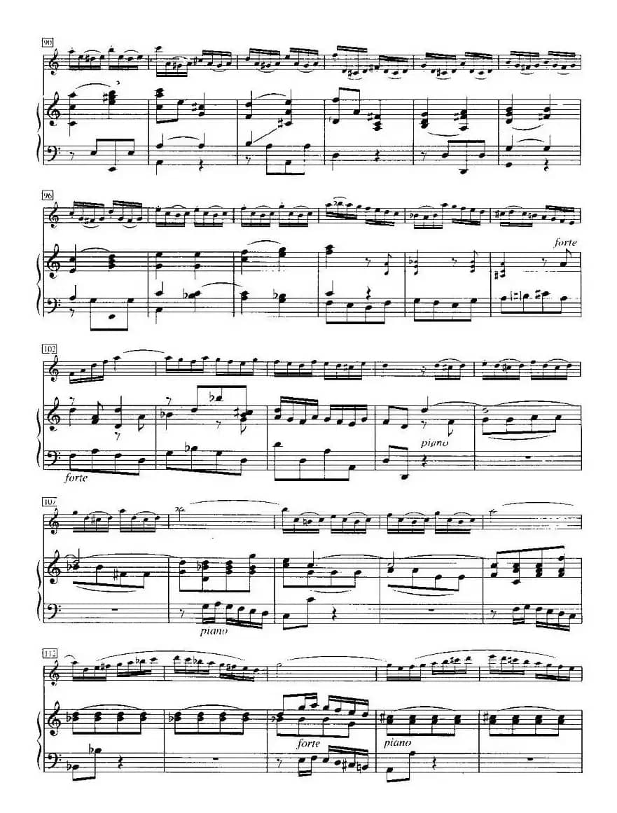 巴赫a小调小提琴协奏曲