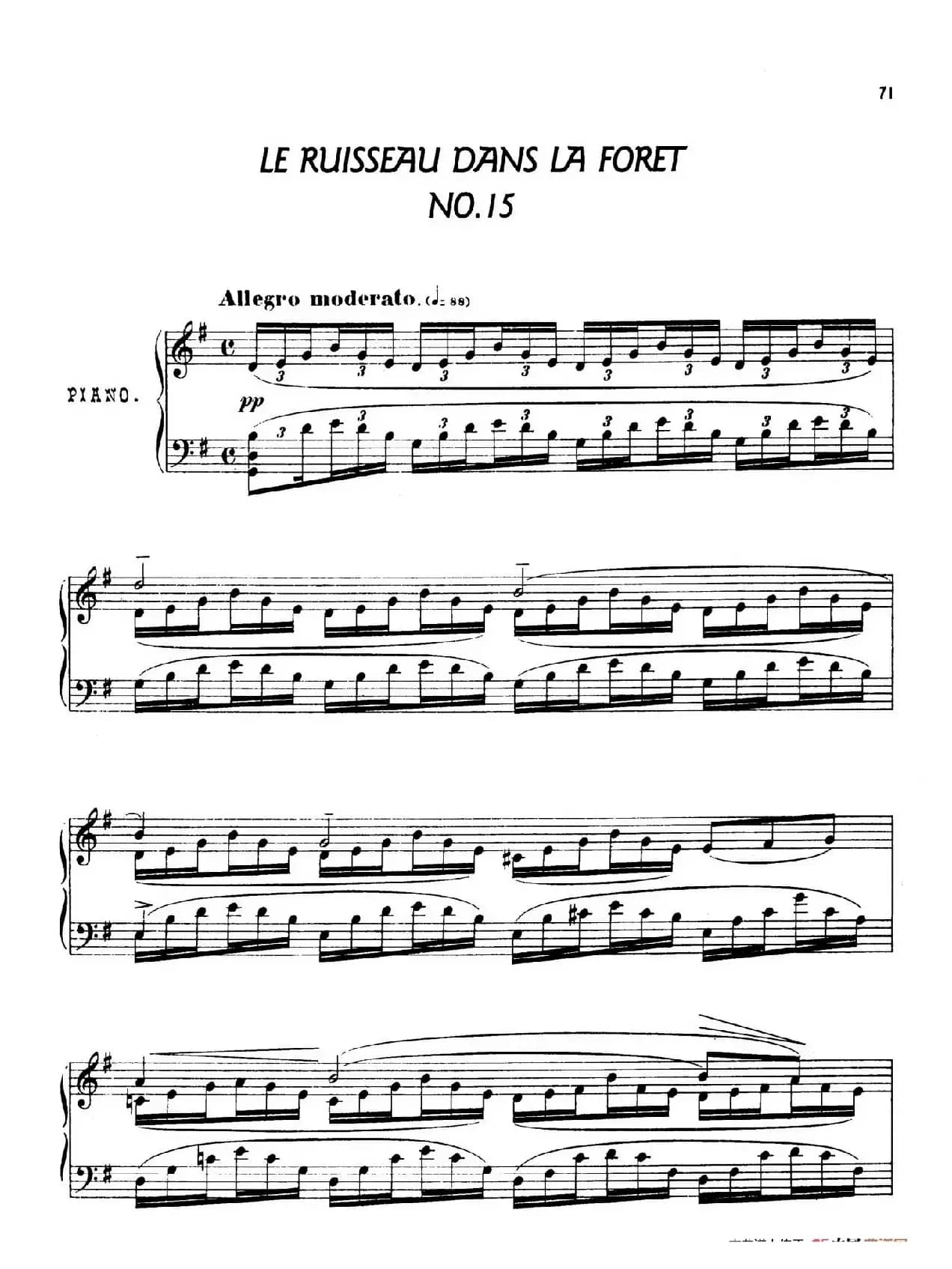 24 Characteristic Pieces Op.36（24首性格小品·15）