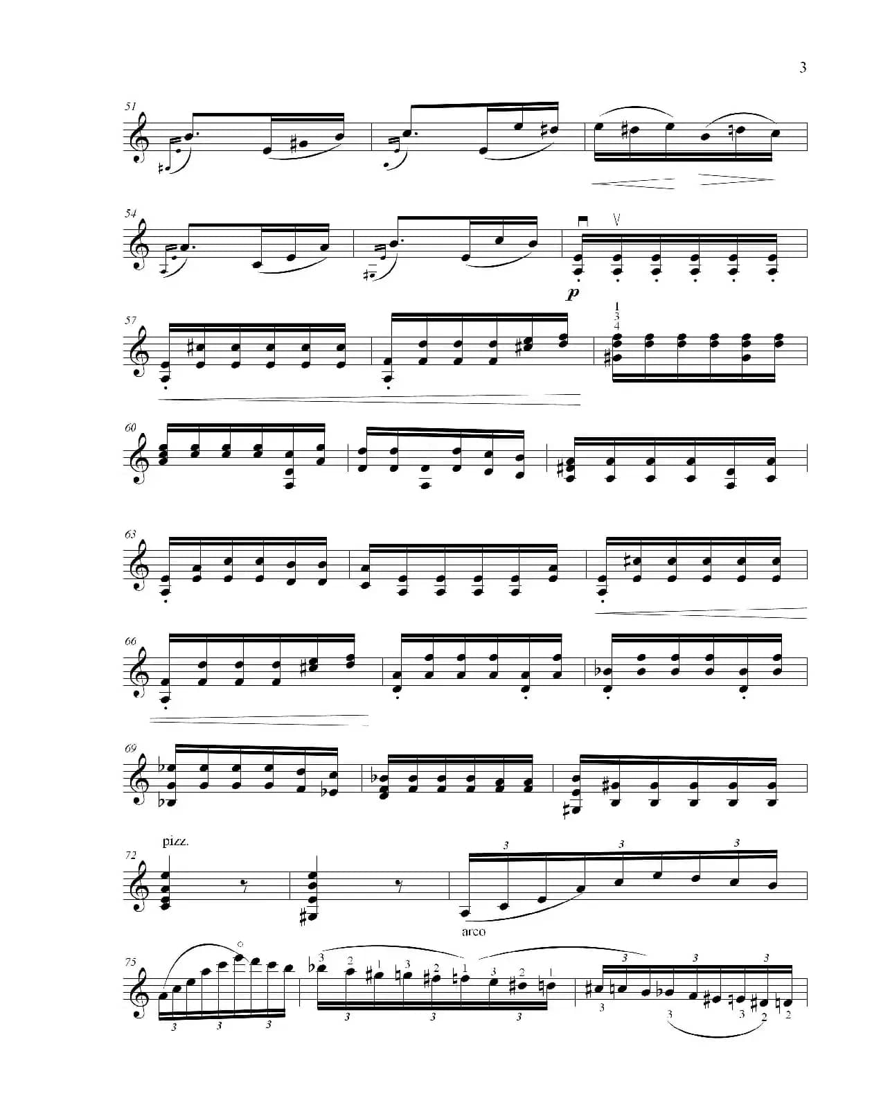 献给爱丽丝（无伴奏小提琴独奏）