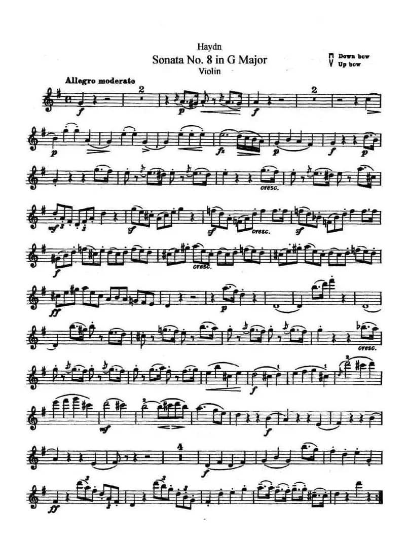 Soata No.8. in G Major