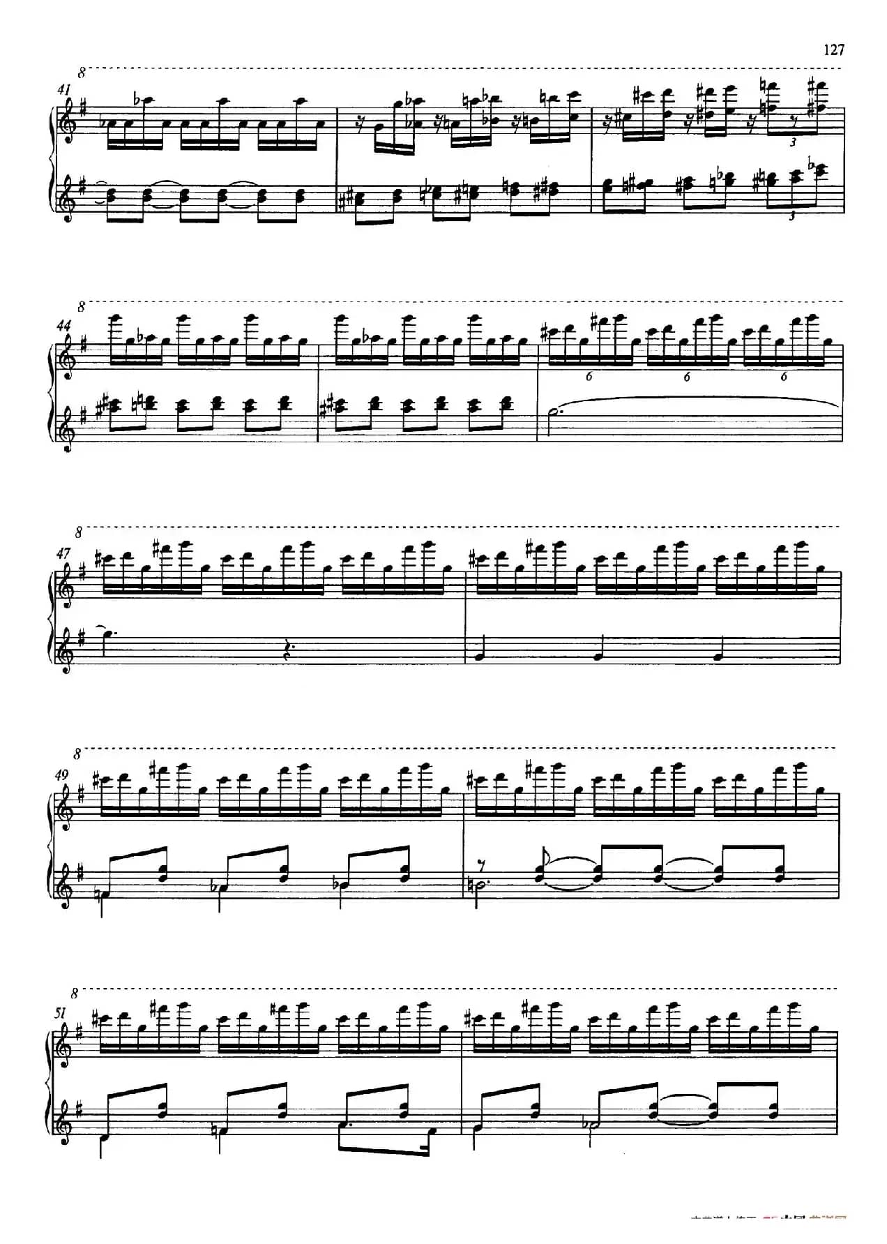 Sabre Dance（马刀舞曲）（齐夫拉改编钢琴独奏版）