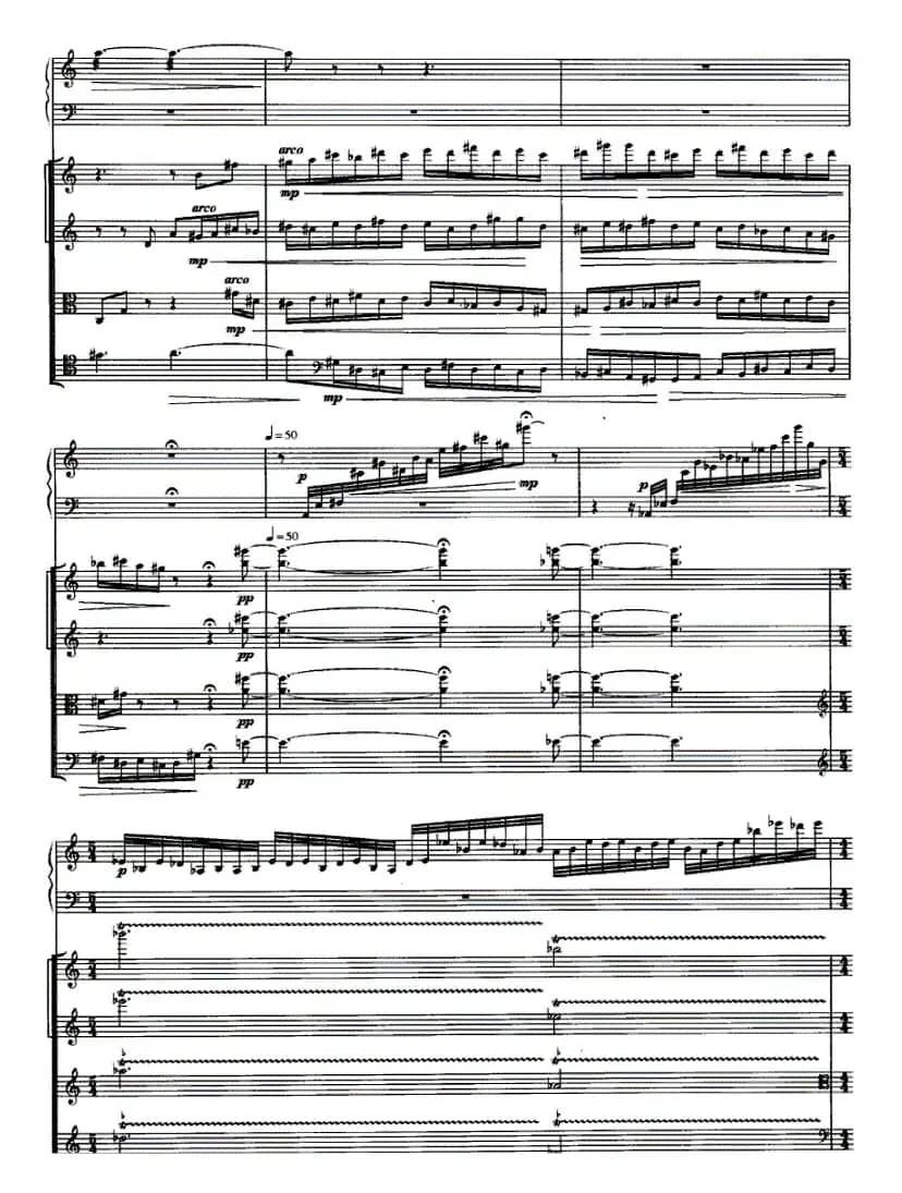 灵动（扬琴与弦乐四重奏）