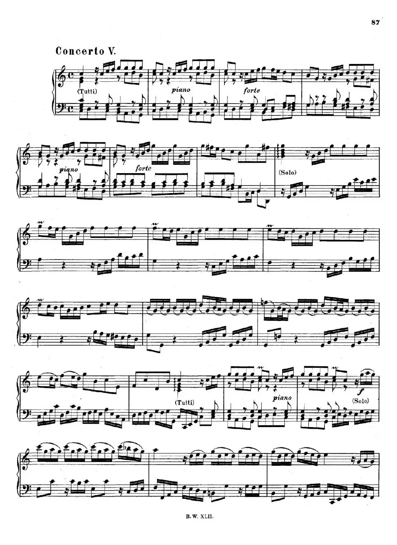 16 Concertos BWV 972-987(十六首为独奏古钢琴而作的协奏曲)(P21——30)