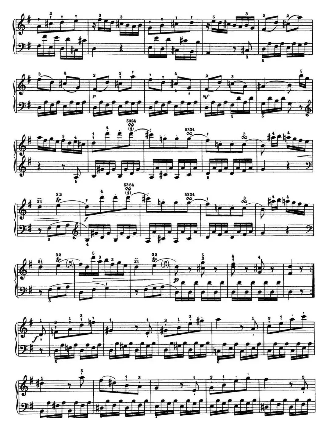 海顿 钢琴奏鸣曲 Hob XVI 27 in G major