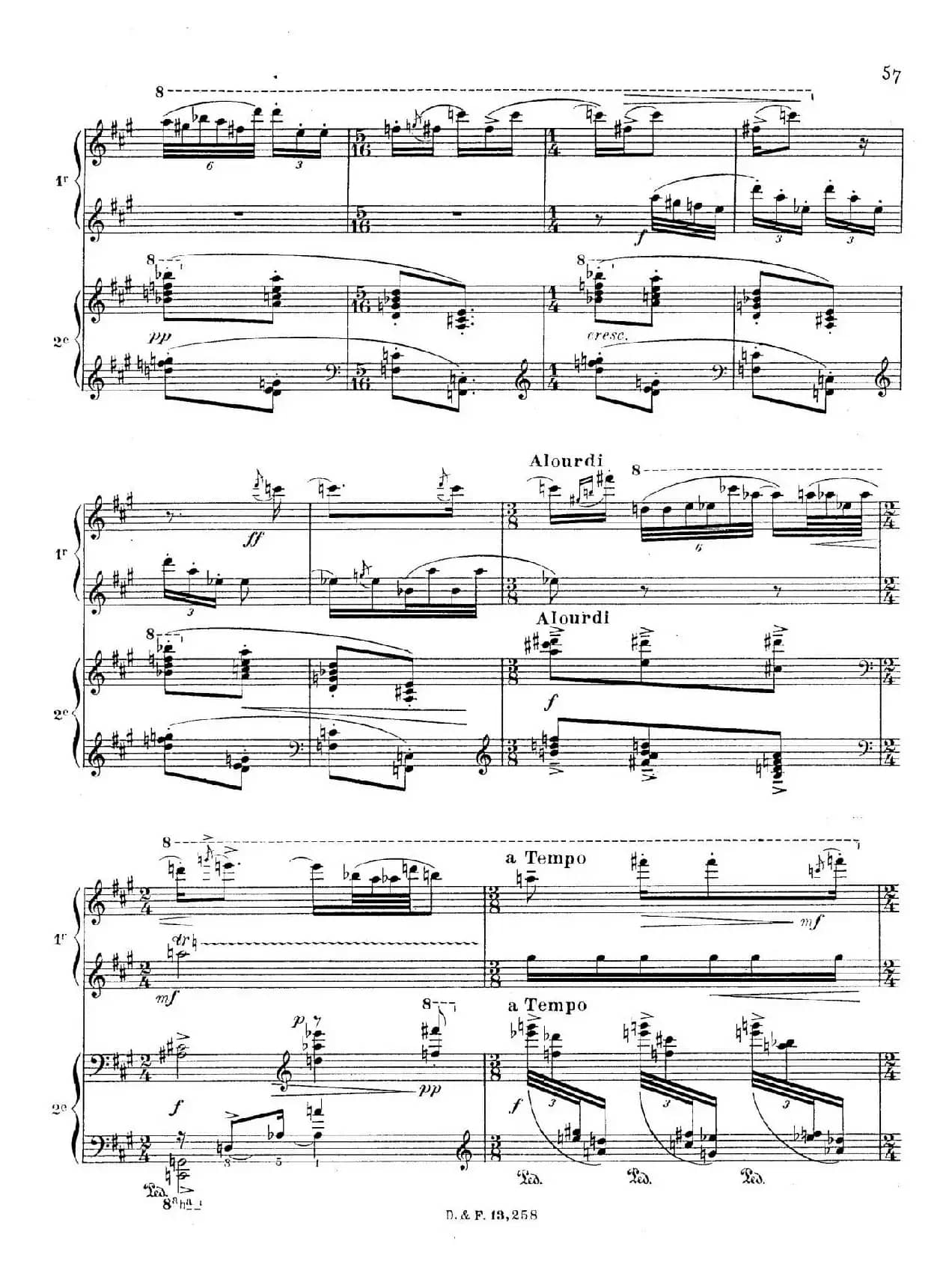 Visions de l'Amen（阿门的幻想·双钢琴·Ⅴ）