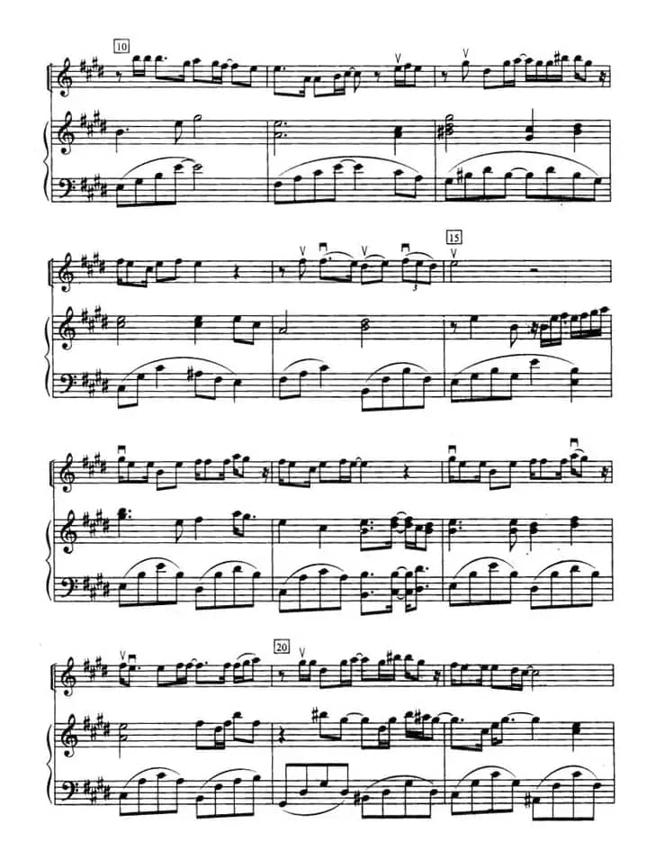 第三滴眼泪（小提琴+钢琴伴奏）