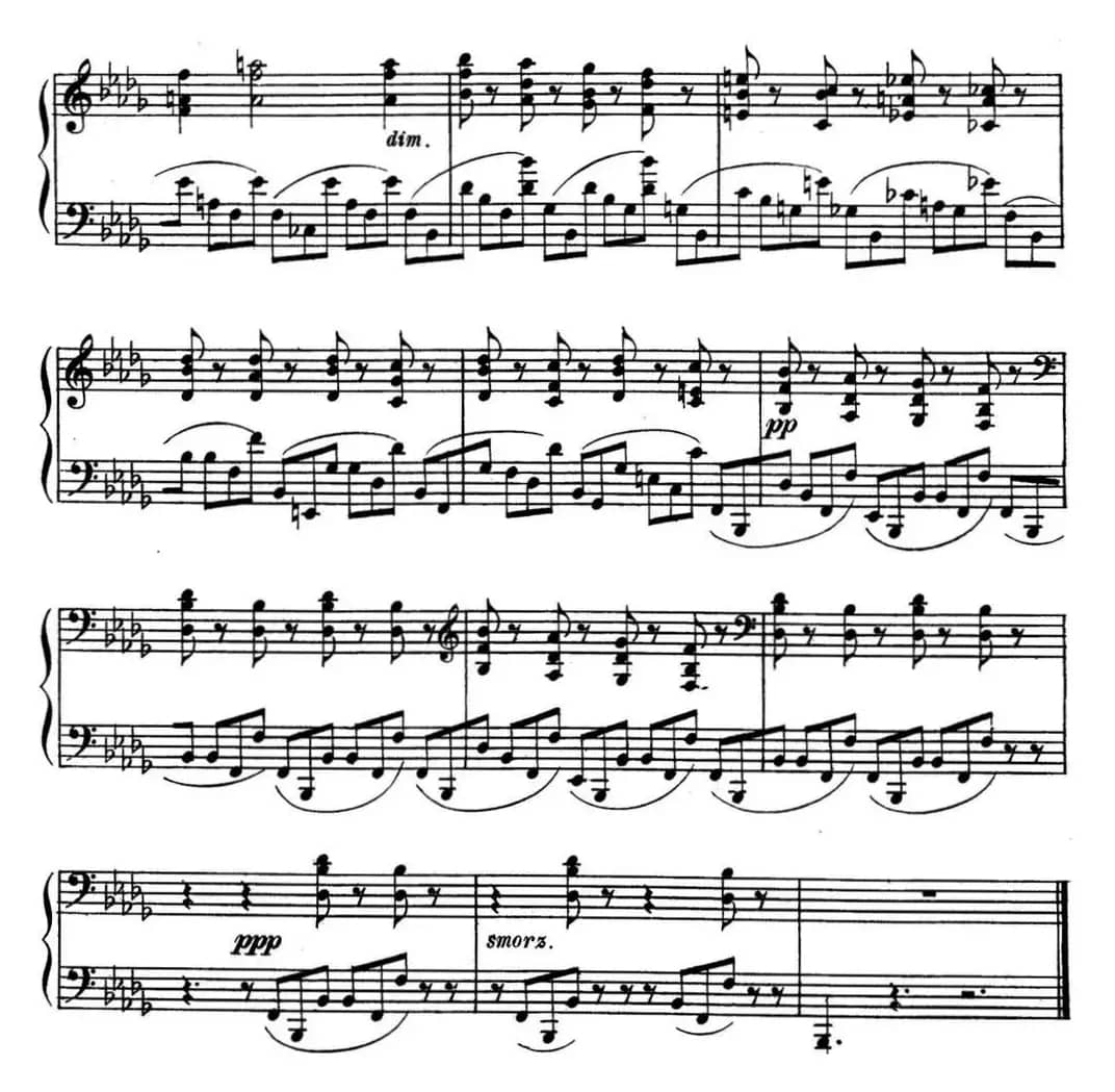 斯克里亚宾 钢琴练习曲 Op.8 No.7 Alexander Scriabin Etudes