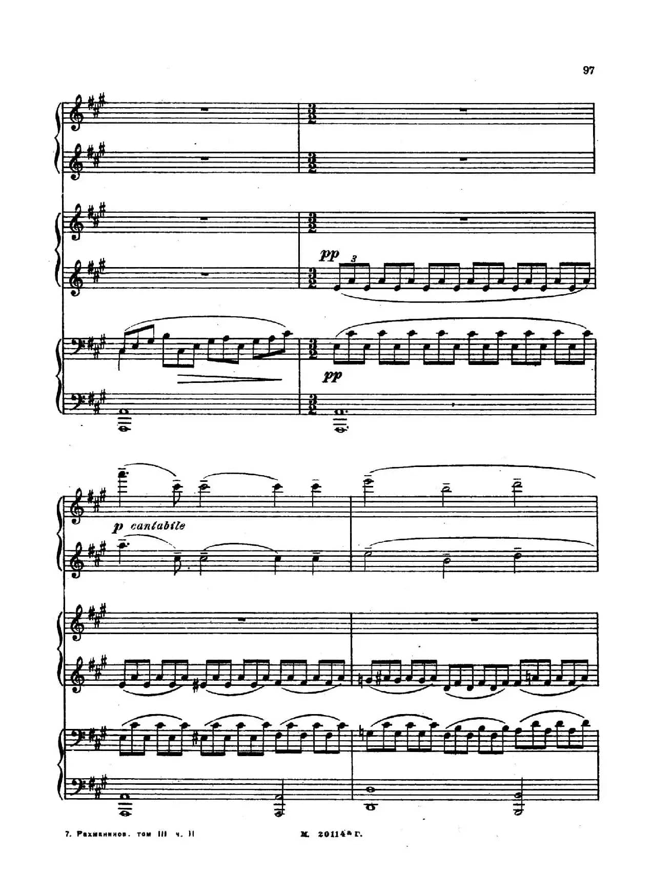 2首六手联弹小品（2 Pieces for 6 Hands）（2）